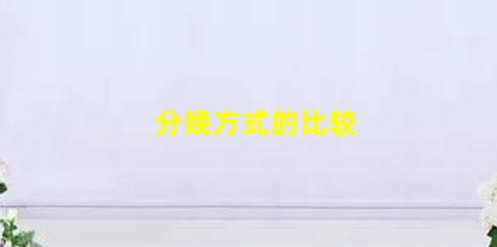 5種分娩方式優(yōu)點與缺點(分娩方式的比較)
