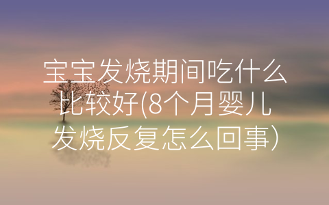 寶寶發(fā)燒期間吃什么比較好(8個(gè)月嬰兒發(fā)燒反復(fù)怎么回事)